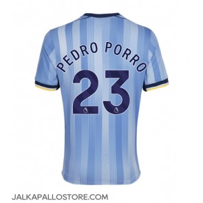 Tottenham Hotspur Pedro Porro #23 Vieraspaita 2024-25 Lyhythihainen